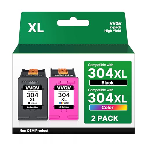 VVQV Lot de 304 Cartouches d'encre XL 304XL de Rechange... en promo à 31,63€ (-41%) sur Amazon FR