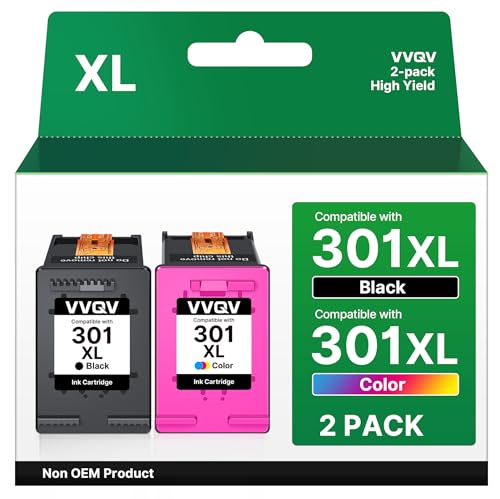 301 XL - Cartuchos de Tinta de Repuesto para HP 301 XL 301... - Maison & Cuisine en promo à 33.82€
