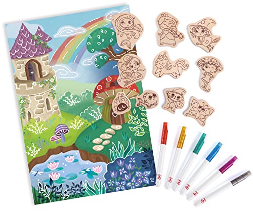 Hape Mal & Spielset "Zauberwald", Holzmagnete und Stifte - Jouets & Jeux Amazon Allemagne à 9.25€