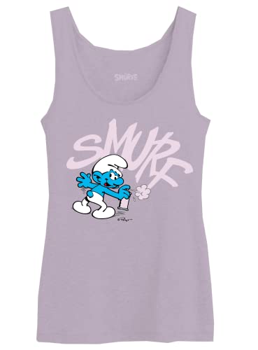 Les Schtroumpfs Wosmurftk001 Camiseta de Tirantes para... - Amazon Espagne à 6.96€