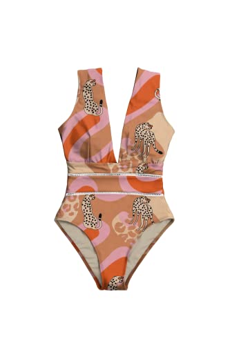 Averie One-Piece Swimsuit Deep Plunge Traje de baño de una... - Sports & Fitness Amazon Espagne à 22.96€