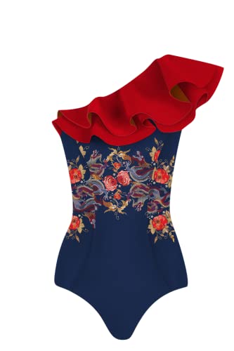 Averie Avelina Traje de baño de una Pieza, Multicolor, XL... - Bon plan à 16.48€