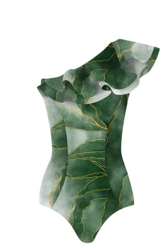 Averie One-Piece Swimsuit Ruffled Traje de baño de una... - Sports & Fitness Amazon Espagne à 9.90€