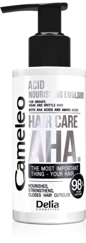 Cameleo - AHA Hair Care - Émulsion nourrissante à l'acide... en promo à 9,72€ (-42%) sur Amazon FR