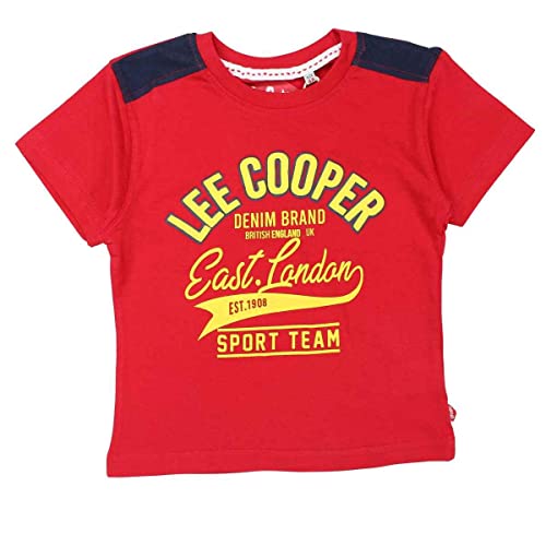 Lee Cooper Glc0125 TMC S3 Camiseta, Rojo, 8 Años para Niños - Jouets & Jeux Amazon Espagne à 9.27€