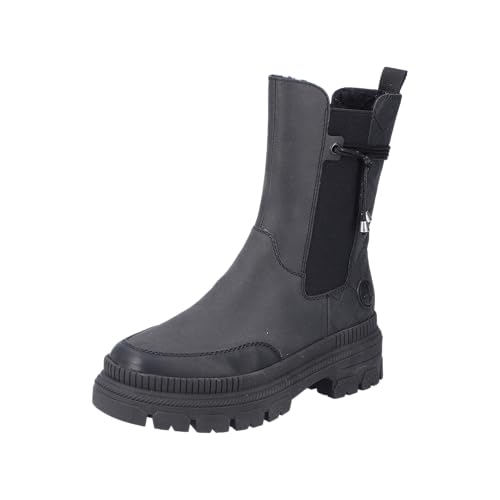 Rieker Stivali Chelsea da donna Y9371, Nero, 39 EU - Mode & Vêtements en promo à 30.81€