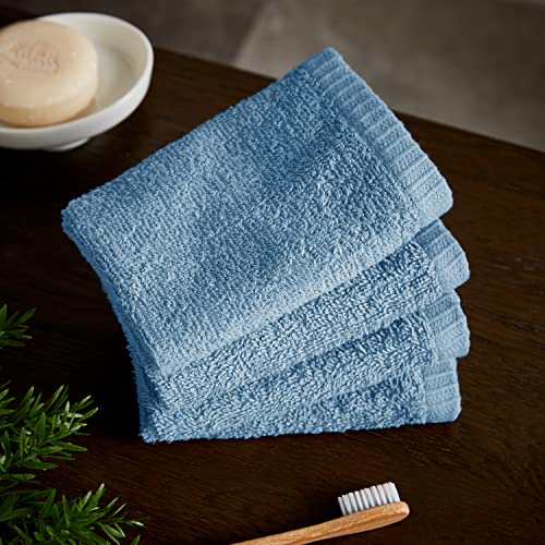 Catherine Lansfield Quick Dry Cotton Face Cloth 4 Pack Blue - Pet Supplies Amazon UK à 3.20€