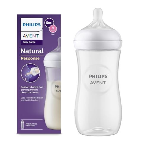 Philips Avent Biberon à Réponse Naturelle de 330 ml, sans... - Bébé & Puériculture Amazon France à 9.90€