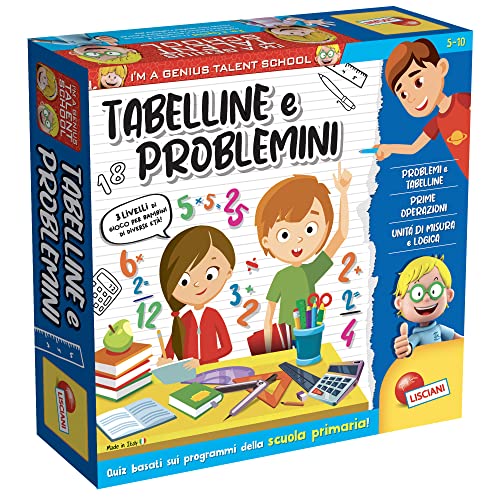 Lisciani Jeux I'm a Genius TS Tables et Problèmes... - Jouets & Jeux Amazon France à 5.88€