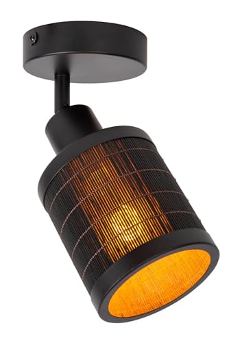 LUCIDE TAGALOG - Spot plafond - Ø 10 cm - 1xE27 - Noir - Maison & Cuisine Amazon France à 19.95€