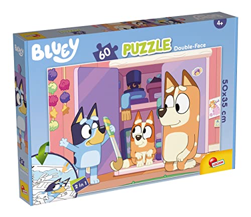 Liscianigiochi Bluey Puzzle DF Plus 60, 99573 - Jouets & Jeux Amazon Italie à 6.99€
