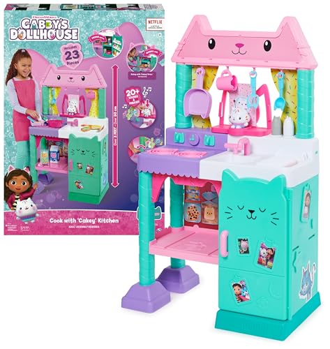 Gabby's Dollhouse, Cakey - Juego de Cocina para niños con... - Jouets & Jeux Amazon Espagne à 40.89€