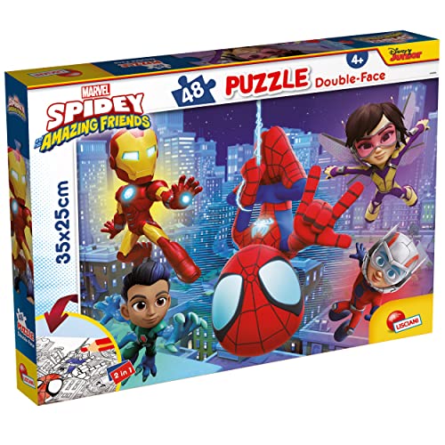 Liscianigiochi Marvel Puzzle DF M-Plus 48 Spidey, 99610 - Jouets & Jeux Amazon Italie à 5.99€