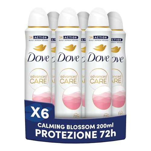 Dove Deodorante Spray Advanced Care Calming Blossom, con... - Bébé & Puériculture Amazon Italie à 12.84€