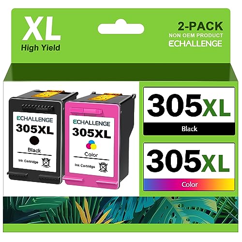 ECHALLENGE Lot de 305 Cartouches XL pour imprimante HP 305... en promo à 46,32€ (-41%) sur Amazon FR