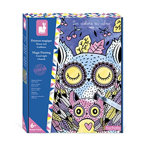 Janod - Coffret Peinture Magique Bonne Nuit - Les Ateliers... - Jouets & Jeux Amazon France à 11.60€