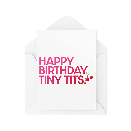 Tongue in Peach Divertidas tarjetas de cumpleaños – Happy... - Bon plan à 4.00€
