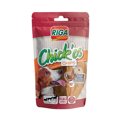 Riga - Chick'Os Chips - Friandises Chien - Chips 90% De... en promo à 3,63€ (-84%) sur Amazon FR