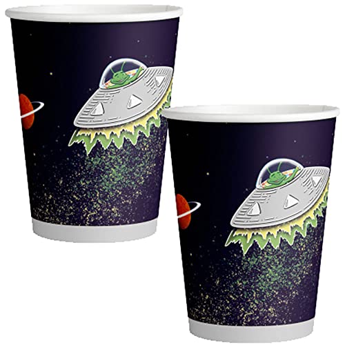 amscan 8 bicchieri * SPACE Party * per compleanno bambini e... - Jouets & Jeux en promo à 2.49€