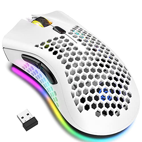 JYCSTE Souris de Jeu sans Fil, Souris d'ordinateur avec... - Tech & Electronics Amazon France à 17.56€