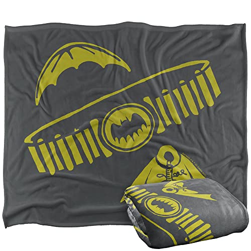 LOGOVISION Batman Silky Touch Kuscheldecke, superweich, 152... - Maison & Cuisine en promo à 16.51€
