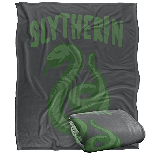 Harry Potter Blanket, 152 x 127 cm The Slytherin Silky... - Maison & Cuisine Amazon Espagne à 17.10€