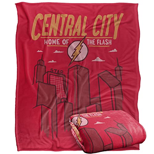 LOGOVISION The Flash The Central City Manta súper Suave con... - DIY & Tools Amazon Spain à 15.92€