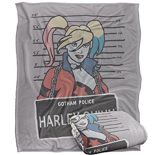 LOGOVISION Batman The Harley Quinn Mugshot Coperta super... - Sports & Fitness Amazon Italy à 12.10€