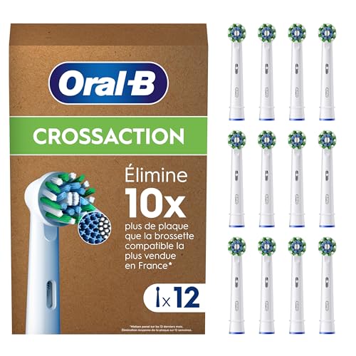 Oral-B Pro Brossettes De Rechange Cross Action ORIGINALES... - Santé & Bien-être en promo à 27.99€