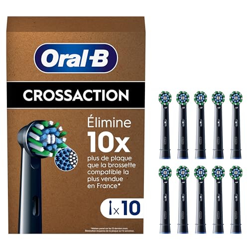 Oral-B Pro Lot De 10 Brossettes De Rechange Cross Action... - Beauté & Parfums Amazon France à 22.99€