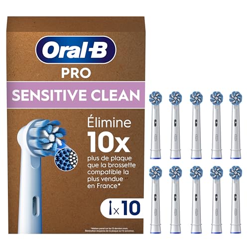 Oral-B Pro Lot De 10 Brossettes De Rechange Sensitive... - Santé & Bien-être en promo à 22.99€