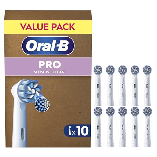 Oral-B Pro Sensitive Clean Toothbrush Heads, Pack of 10... - Beauty & Fragrances Amazon UK à 21.75€