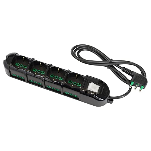 FANTON 481333-B Multipresa elettrica 12 posti con 4 prese... - Sports & Fitness Amazon Italie à 17.49€