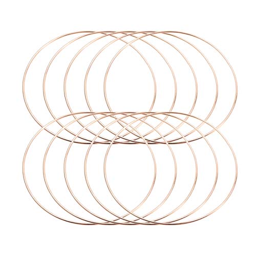 MAGICLULU 10pièces Anneaux pour Attrape-rêves Cercles... - Loisirs Créatifs Amazon France à 9.29€