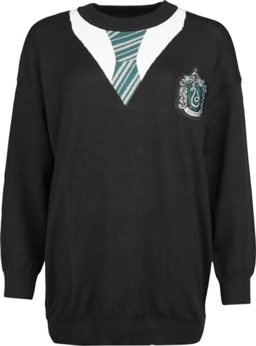 HARRY POTTER The House Slytherin WOHAPOMPU082 Maglione... - Nouvelle promo Amazon à 16.97€