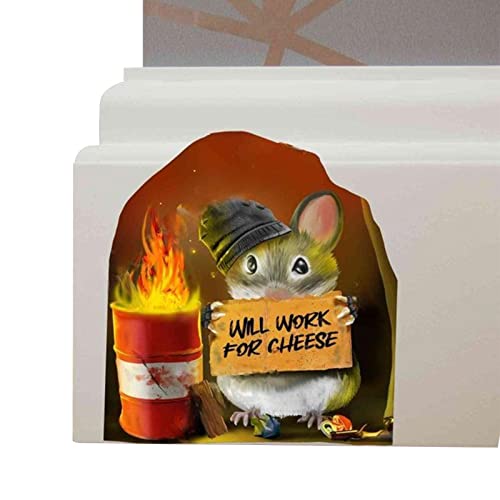 Jeanny Autocollant Souris 3D PVC Réaliste Dessin Animé... - Maison & Cuisine Amazon France à 2.58€