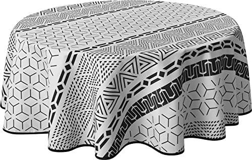 Le linge de Jules Tovaglia antimacchia Graphic, rotonda... - Maison & Cuisine Amazon Italie à 16.66€