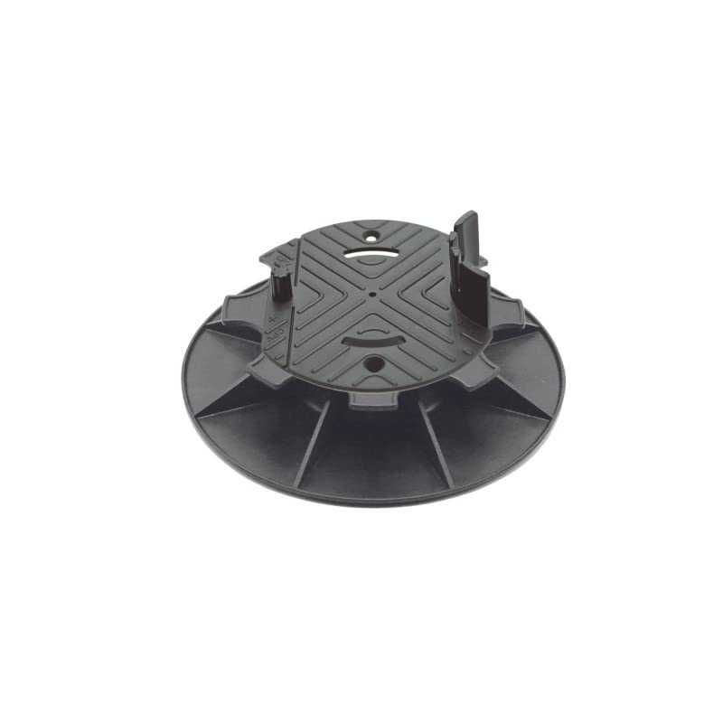 Jardinex Plot terrasse Bois réglable 3,5-5 cm - Noir - Jardin & Extérieur Amazon France à 2.50€