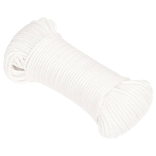 Corde de bateau Blanc complet 4 mm 25 m Polypropylène - Sports & Fitness en promo à 17.01€
