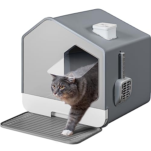 YITAHOME Katzentoilette mit Haube, Katzenklo mit Deckel... - Pet Supplies Amazon Germany à 33.99€