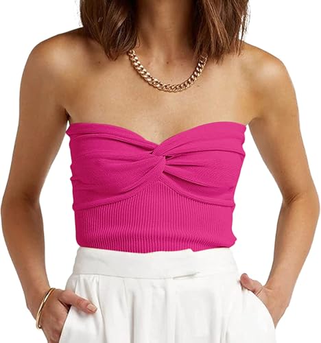 EFAN Suéter de Verano para Mujer, con Nudo Frontal... - Amazon Spain à 8.18€