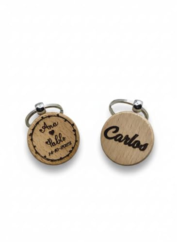 BurningWood Llaveros Personalizados con Grabado, Llaveros... - Auto & Moto Amazon Espagne à 1.99€