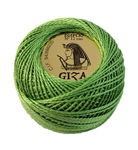 ▷ Ovillo Nº12 de 5gr ▷ 100% Algodón GIZA ▷ para bordar y... - Loisirs Créatifs Amazon Espagne à 1.25€