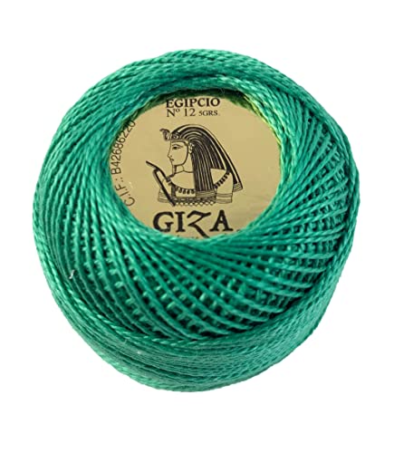 ▷ Ovillo Nº12 de 5gr ▷ 100% Algodón GIZA ▷ para bordar y... - Loisirs Créatifs Amazon Espagne à 1.25€