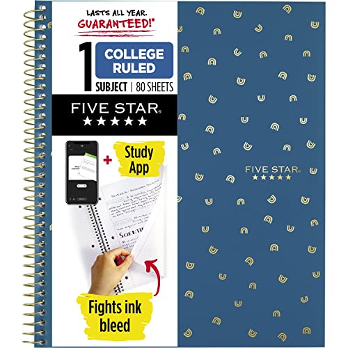 Five Star Cuadernos de espiral estilo + aplicación de... - Fournitures Bureau Amazon Espagne à 21.13€
