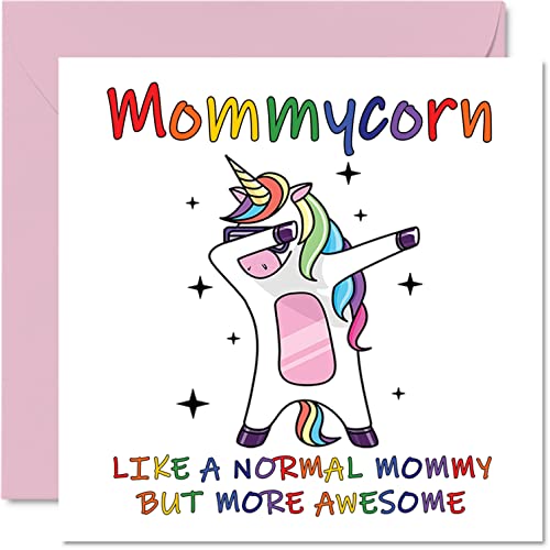 Birthday Cards for Mommy - Mommycorn - Mommy Birthday Card... - Auto & Motorcycle Amazon UK à 2.26€