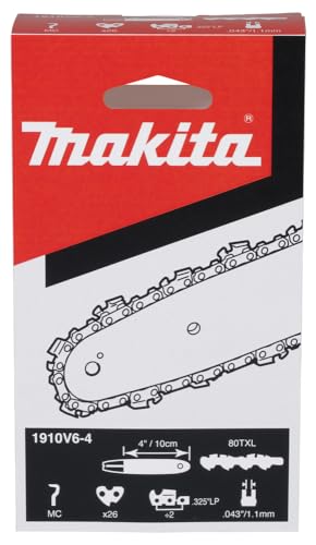 Makita 1910V6-4 Saw Chain 4 Set (80TXL) - DIY & Tools Amazon UK à 15.25€