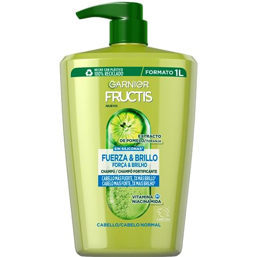 FRUCTIS FUERZA & Brillo champú 1000 ml - Amazon Germany à 13.57€