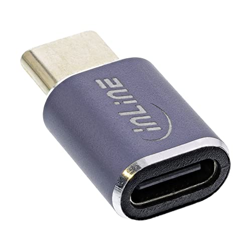 InLine® USB4 Adapter, USB Typ-C Stecker/Buchse, Aluminium... - Tech & Electronics Amazon Germany à 4.70€