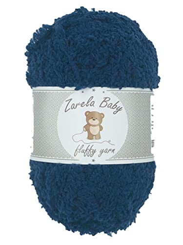 Zarela Baby Fluffy Wool 25g (18 Navy) - Bébé & Puériculture Amazon Royaume-Uni à 1.29€
